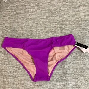 Victoria's Secret Purple Bikini Bottoms M